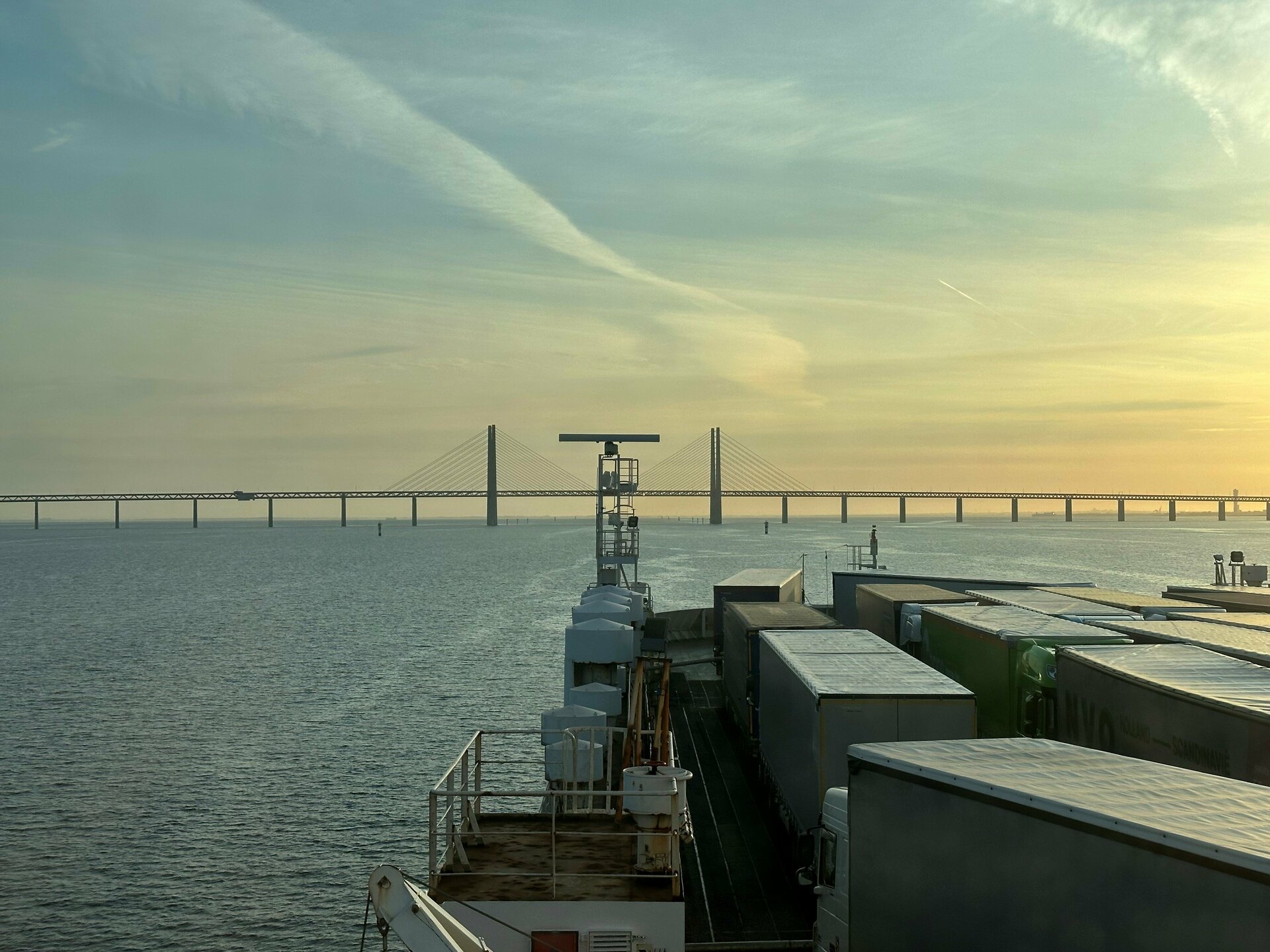 Container Brücke See
