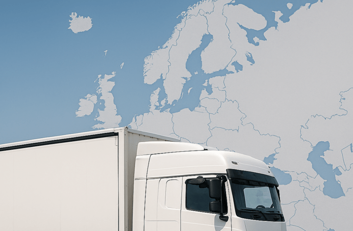 Lkw Europakarte